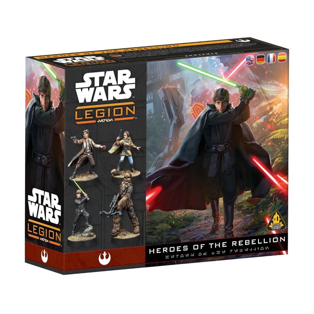 SW: Legion Heroes of the Rebellion Character Pack - Wargames Warehouse