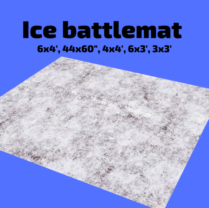 6x3 Ice Battlemat