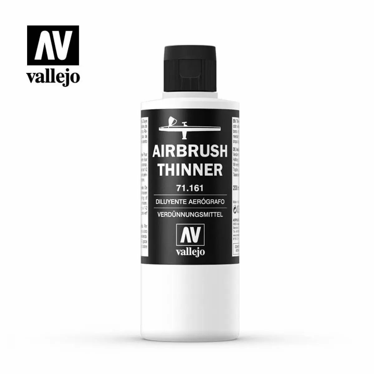 Vallejo Airbrush Thinner 200ml - Wargames Warehouse