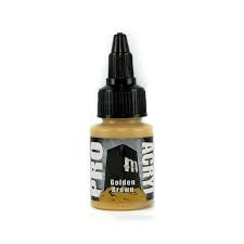 Monument Pro Acryl - Golden Brown 22ml - Wargames Warehouse