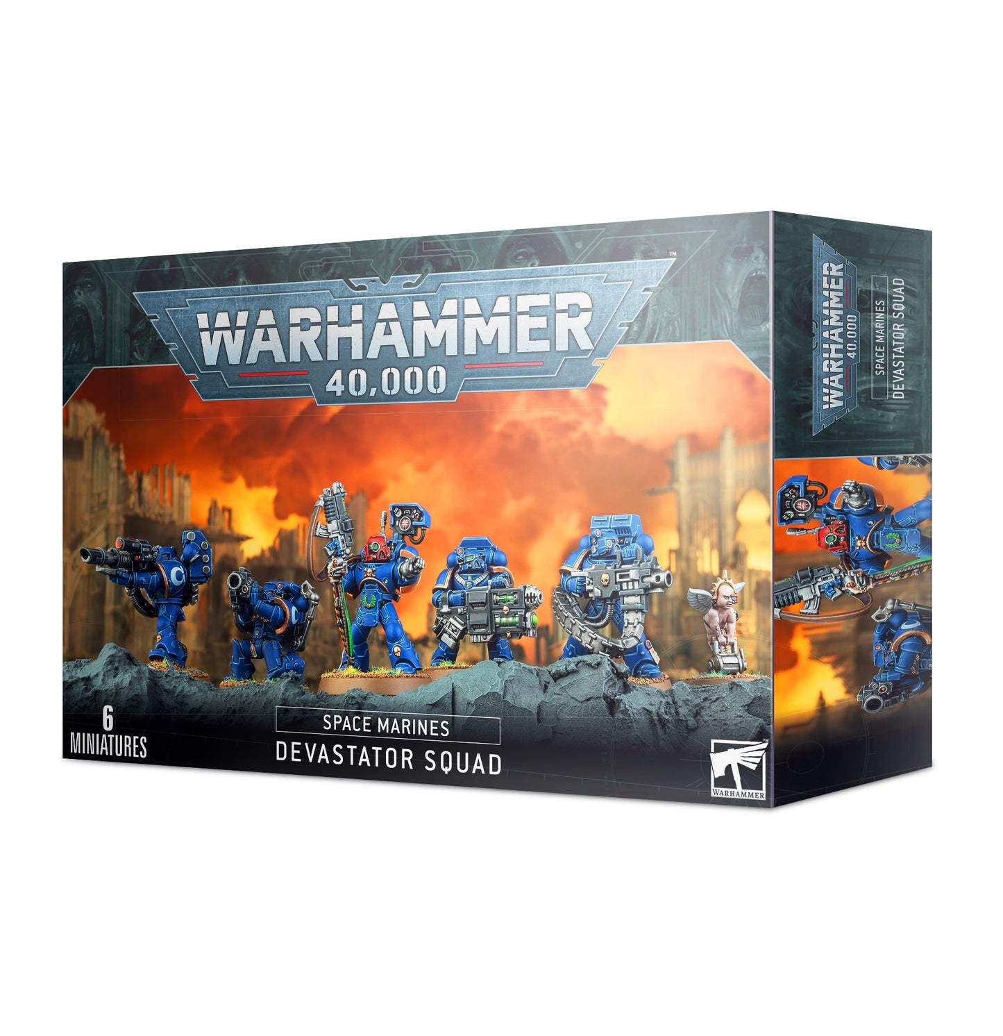Space Marines Devastator Squad - Wargames Warehouse