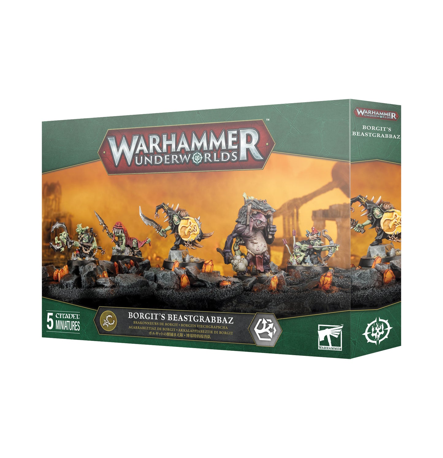 Warhammer Underworlds: Borgit's Beastgrabbaz - Wargames Warehouse