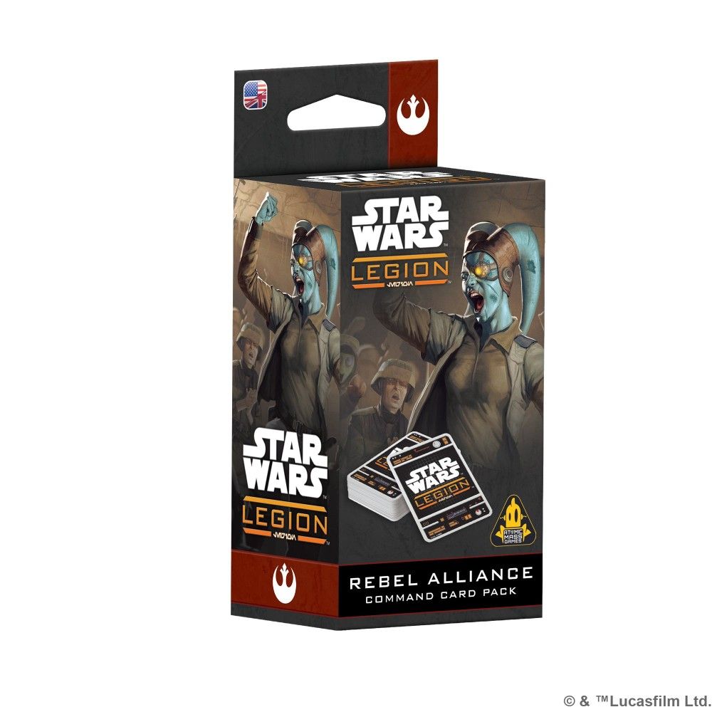 SW: Legion Rebel Alliance: Command Card Pack - Wargames Warehouse