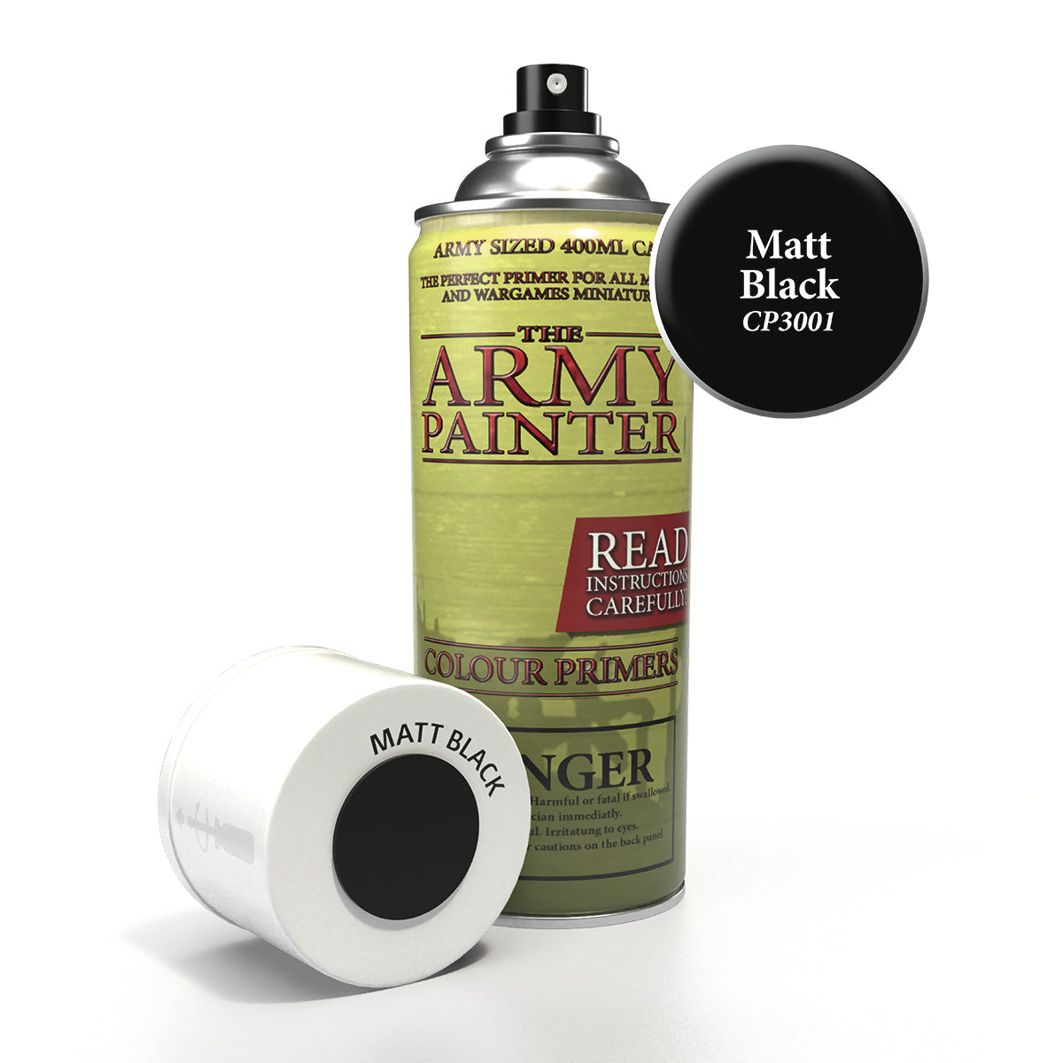 Army Painter Spray Primer - Matt Black 400Ml - Wargames Warehouse
