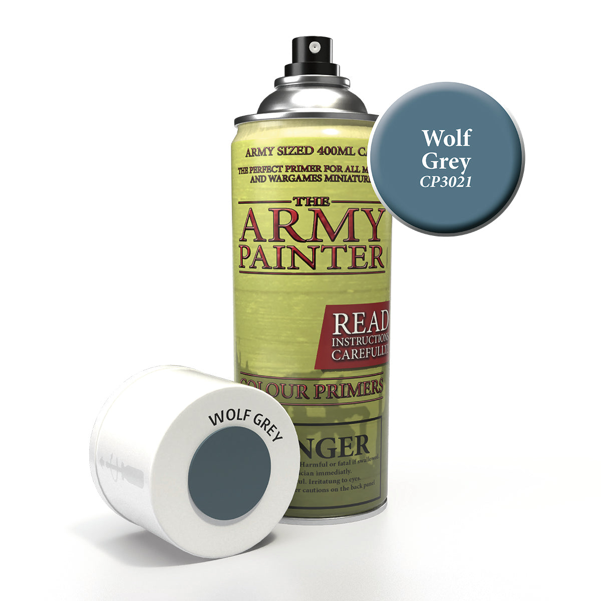 Army Painter Spray Primer - Wolf Grey 400Ml - Wargames Warehouse