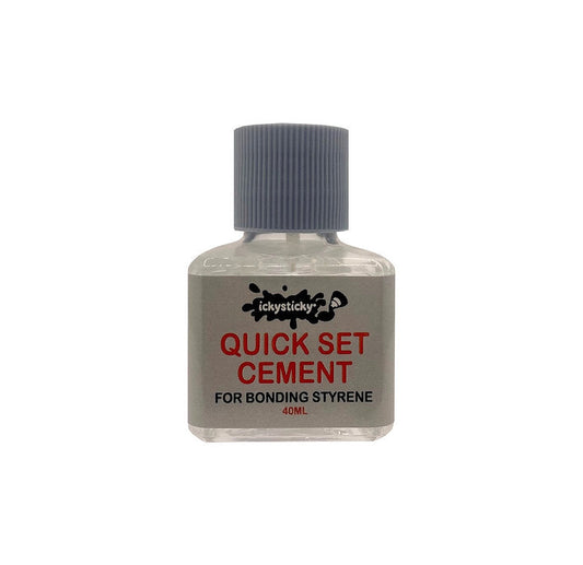 Ickysticky Quick Settting Cement 40Ml - Wargames Warehouse