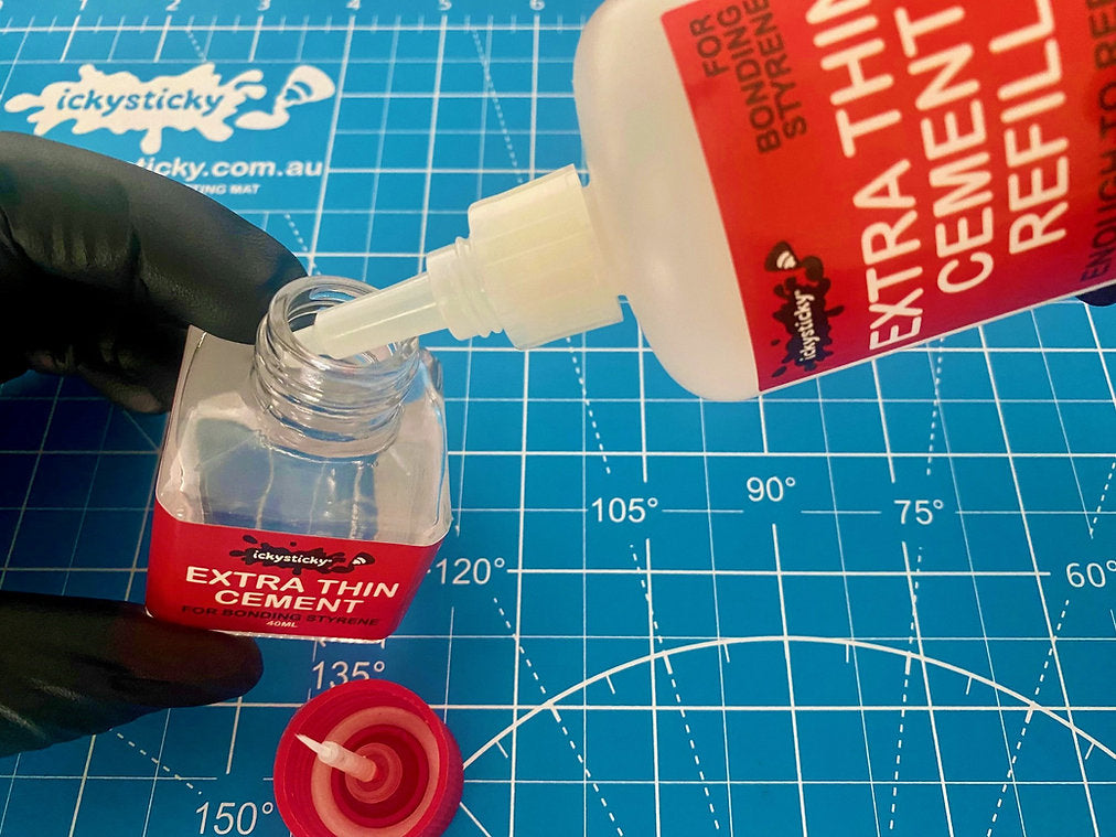 Ickysticky Extra Thin Cement Refill 120Ml - Wargames Warehouse