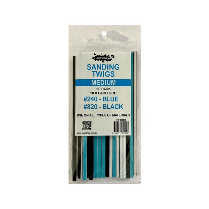 Sanding Twigs Medium 20Pk - Wargames Warehouse