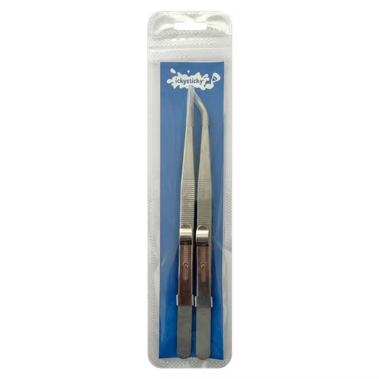 Slide Lock Tweezers 2pk