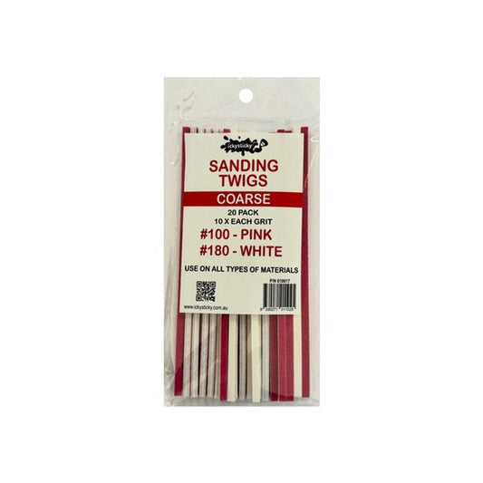 Sanding Twigs Coarse 20Pk - Wargames Warehouse