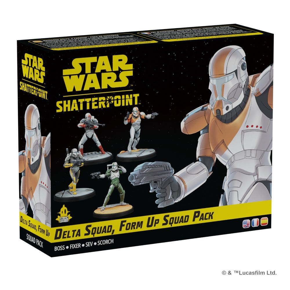 SW: Shatterpoint Delta Squad, Form Up Squad Pack - Wargames Warehouse