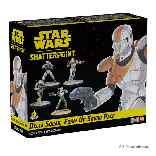 SW: Shatterpoint Delta Squad, Form Up Squad Pack - Wargames Warehouse