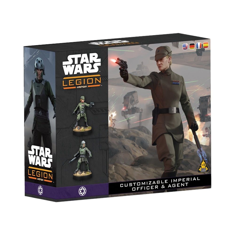 SW: Legion Customizable Imperial Officer & Agent - Wargames Warehouse