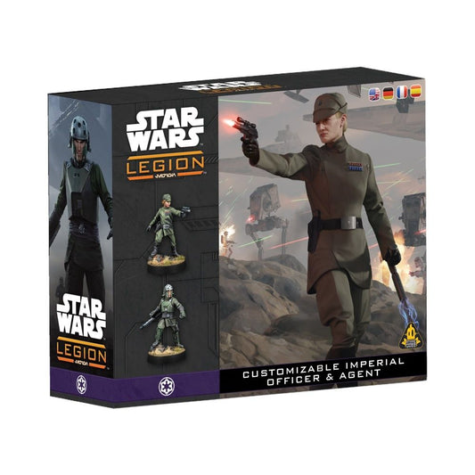 SW: Legion Customizable Imperial Officer & Agent - Wargames Warehouse