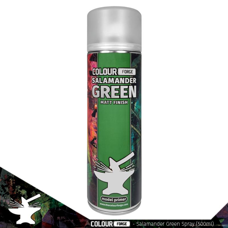 Aerosol - Salamander Green 500Ml - Wargames Warehouse