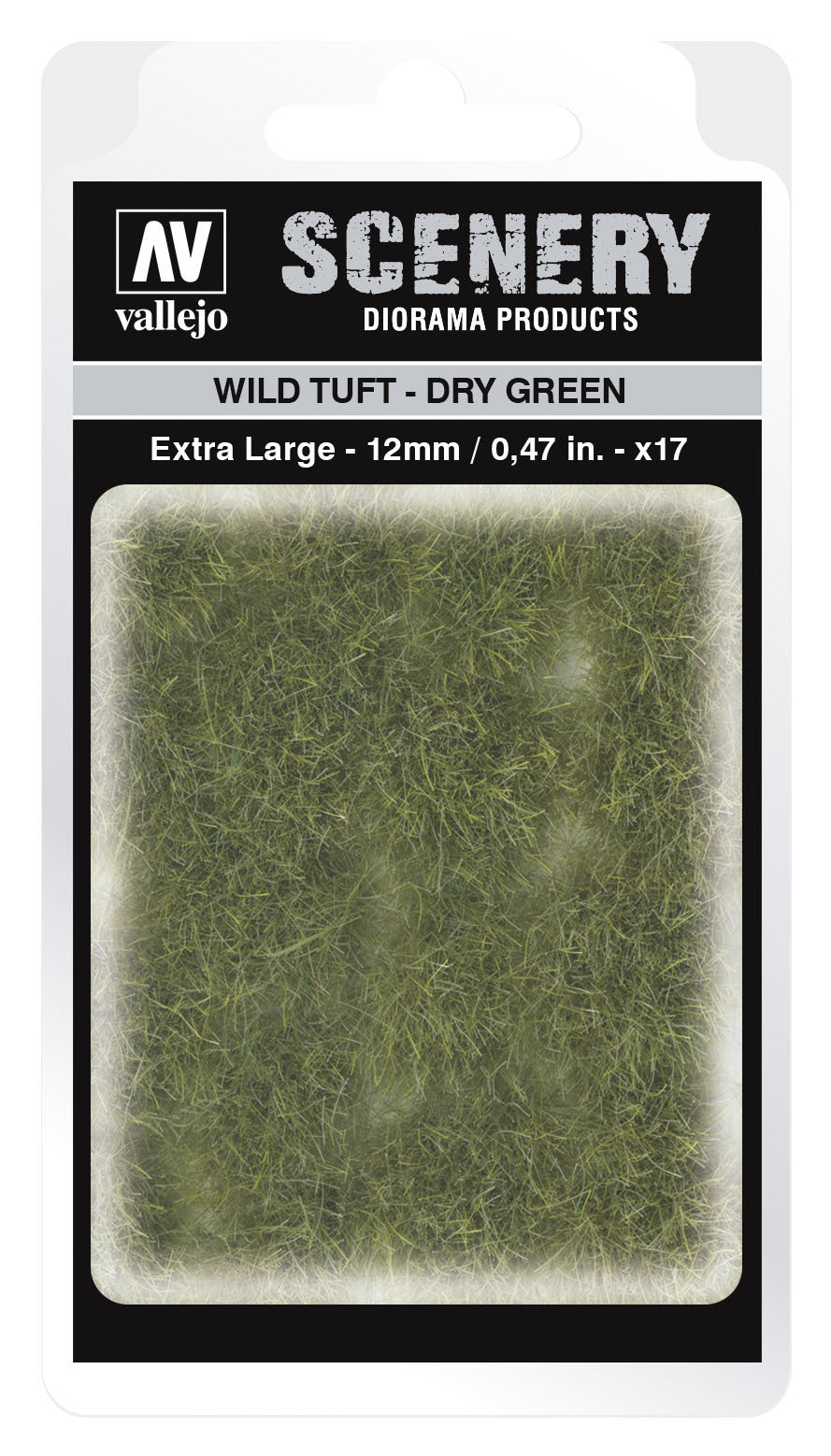 12mm Wild Tuft - Dry Green Diorama Accessory - Wargames Warehouse