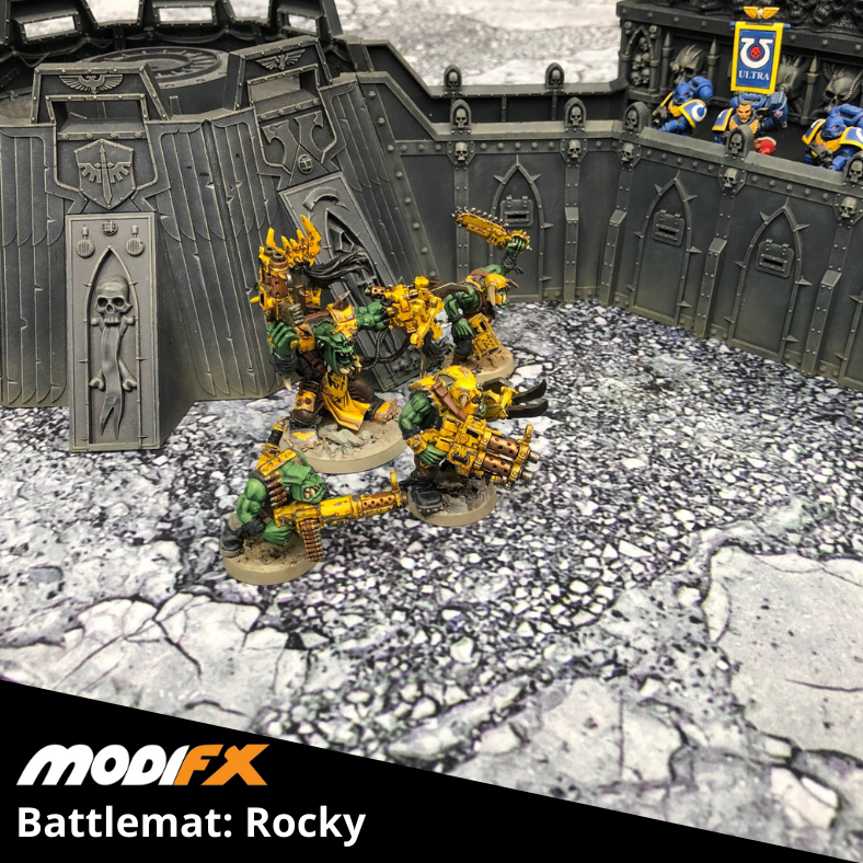 44" x 60" Light Rock Battlemat - Wargames Warehouse