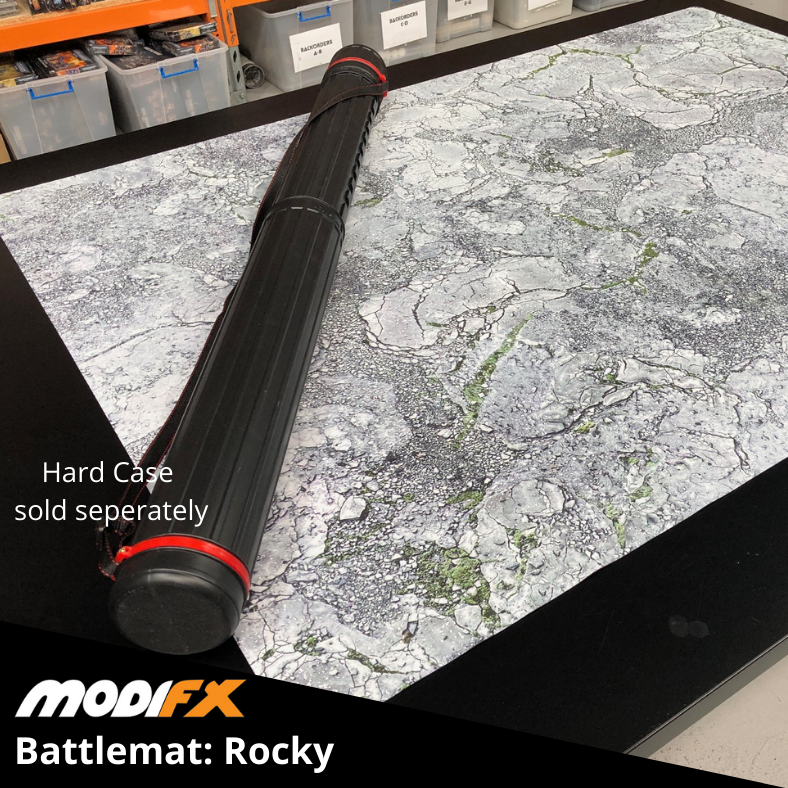 44" x 60" Light Rock Battlemat - Wargames Warehouse