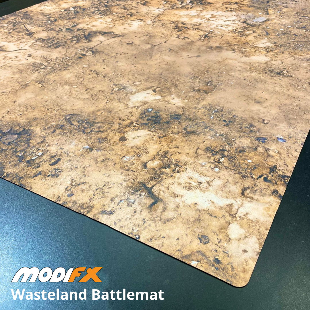 44" x 60" Wasteland Battlemat - Wargames Warehouse