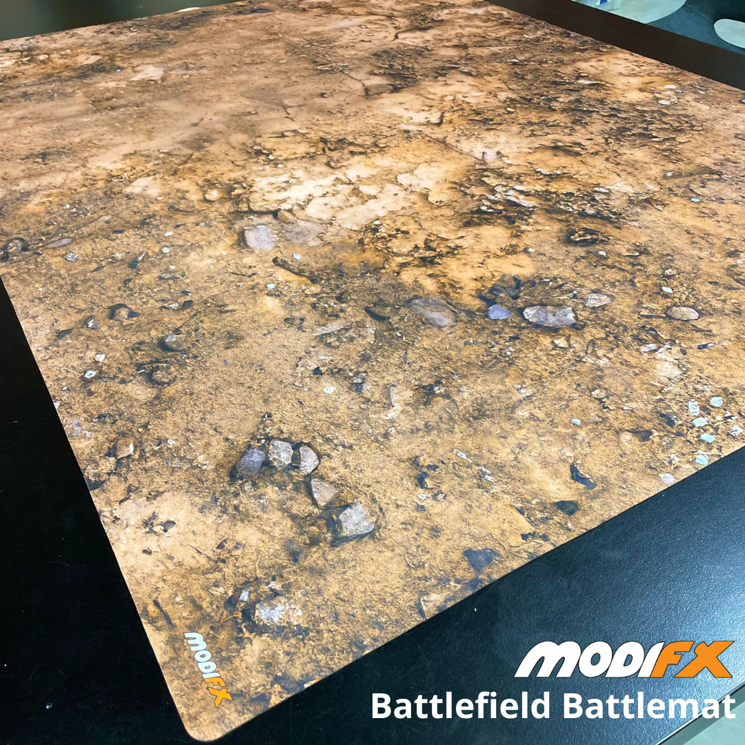 44" x 60" Wasteland Battlemat - Wargames Warehouse