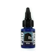 Monument Pro Acryl - Transparent Blue 22ml - Wargames Warehouse