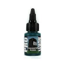 Monument Pro Acryl - Transparent Green 22ml - Wargames Warehouse