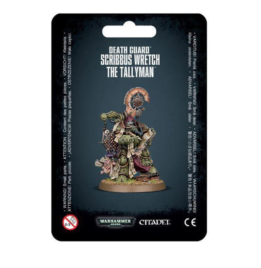 Death Guard Scribbus Wretch the Tallyman - Wargames Warehouse