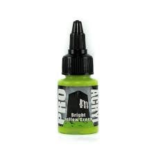 Monument Pro Acryl - Bright Yellow Green 22ml - Wargames Warehouse