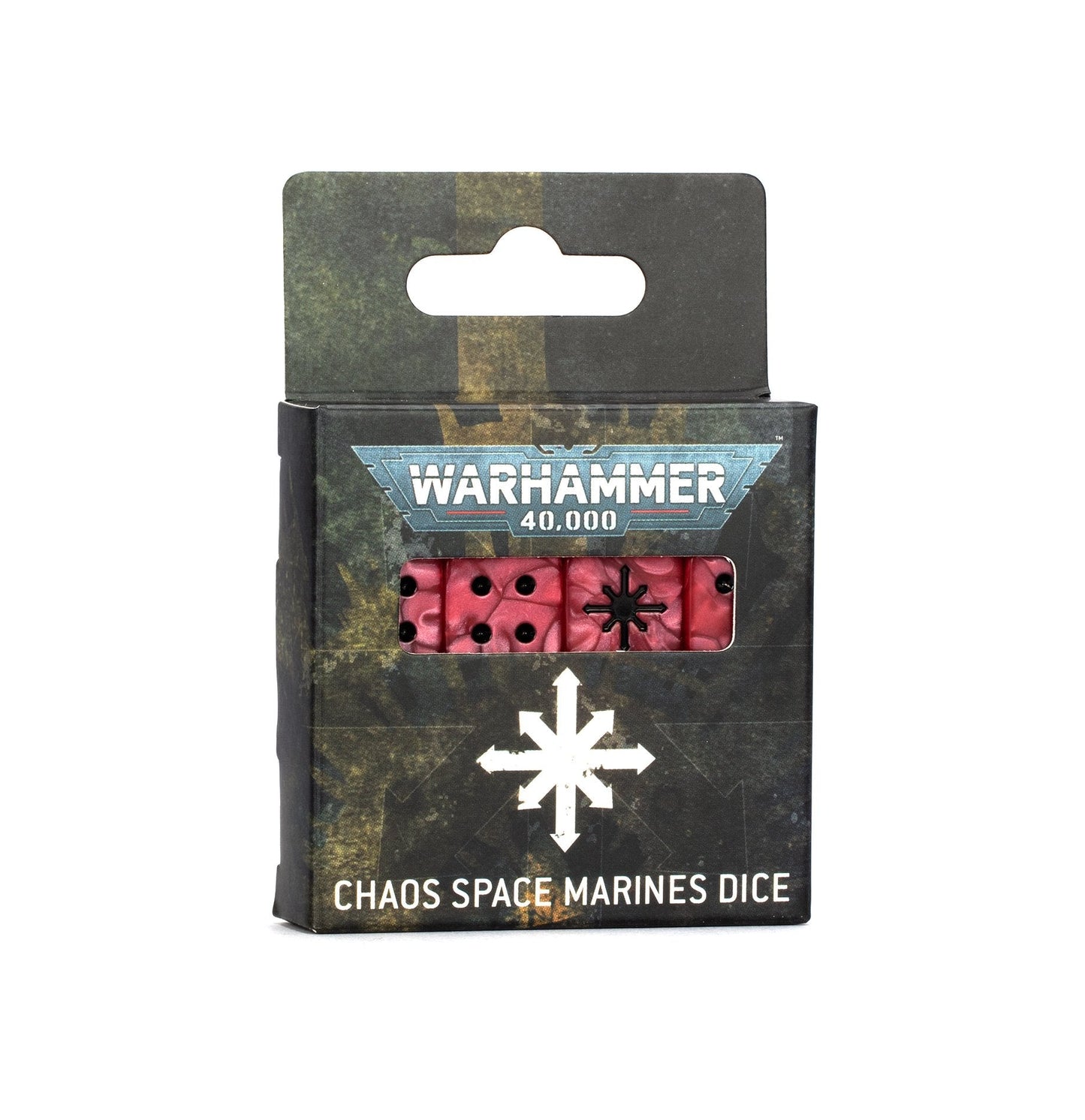 Warhammer 40000: Chaos Space Marines Dice - Wargames Warehouse