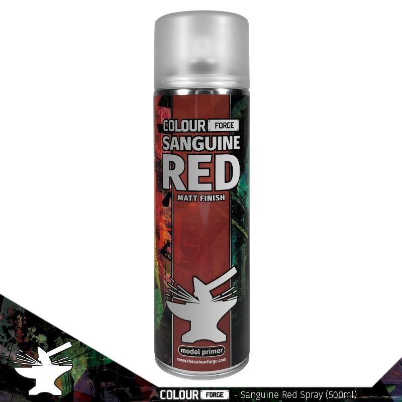 Aerosol - Sanguine Red 500Ml - Wargames Warehouse