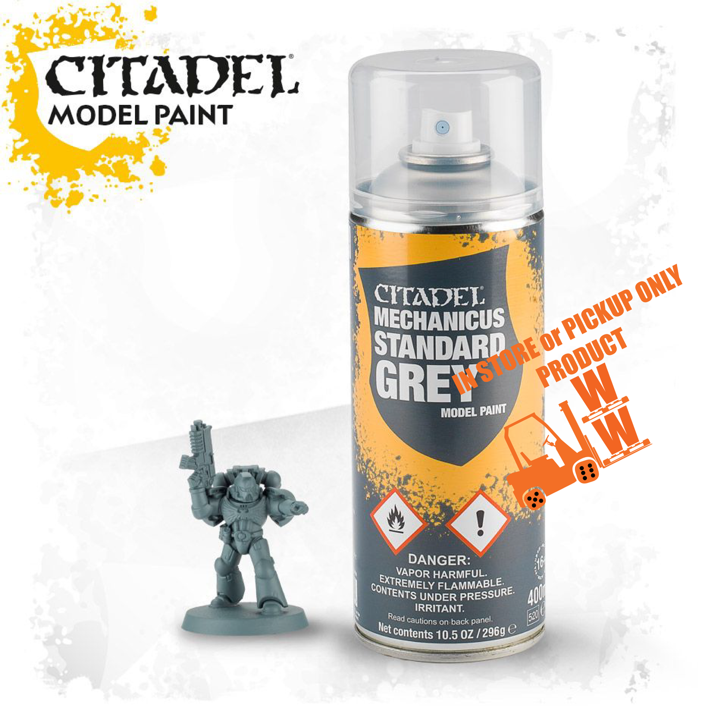 Citadel Spray Mechanicus Standard Grey - Wargames Warehouse