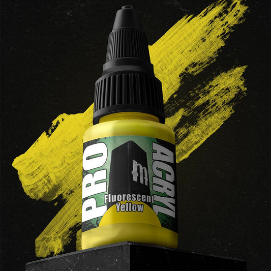 Monument Pro Acryl - Fluorescent Yellow 22ml - Wargames Warehouse