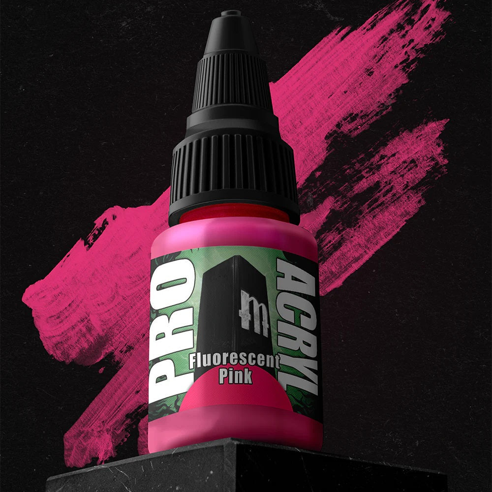 Monument Pro Acryl - Fluorescent Pink 22ml - Wargames Warehouse