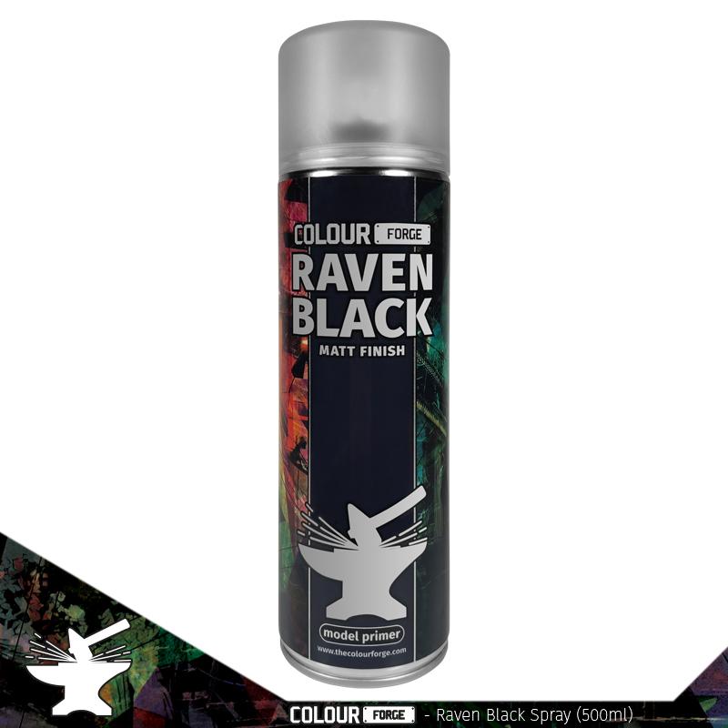 Aerosol - Raven Black 500Ml - Wargames Warehouse