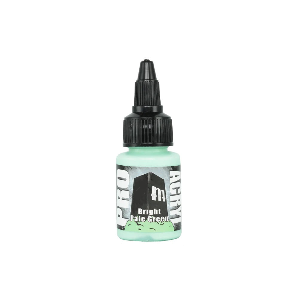 Monument Pro Acryl - Bright Pale Green 22ml - Wargames Warehouse