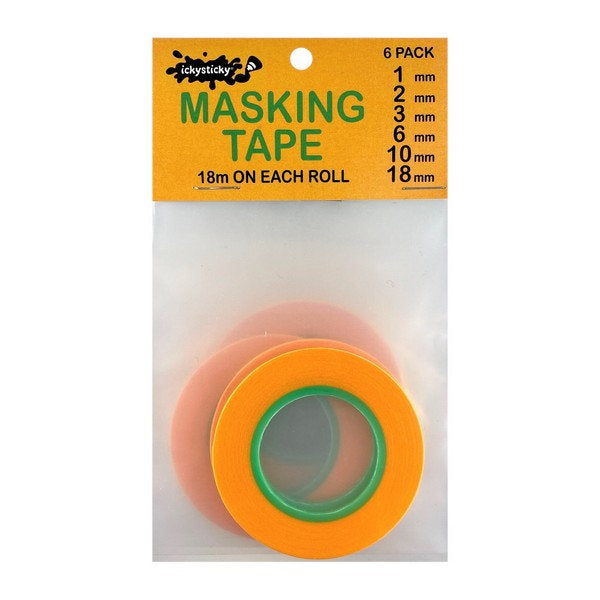 IckySticky Masking Tape Set 1-18mm - Wargames Warehouse