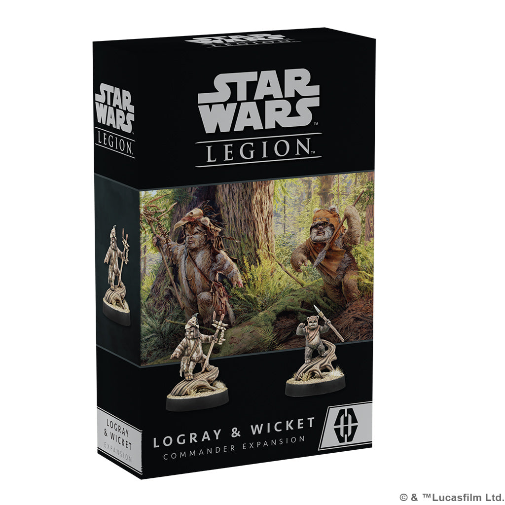 Sw Legion Logray & Wicket Commander Expansion - Wargames Warehouse