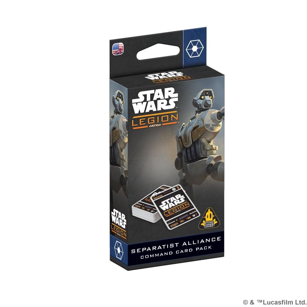 SW: Legion Separatist Alliance: Command Card Pack - Wargames Warehouse