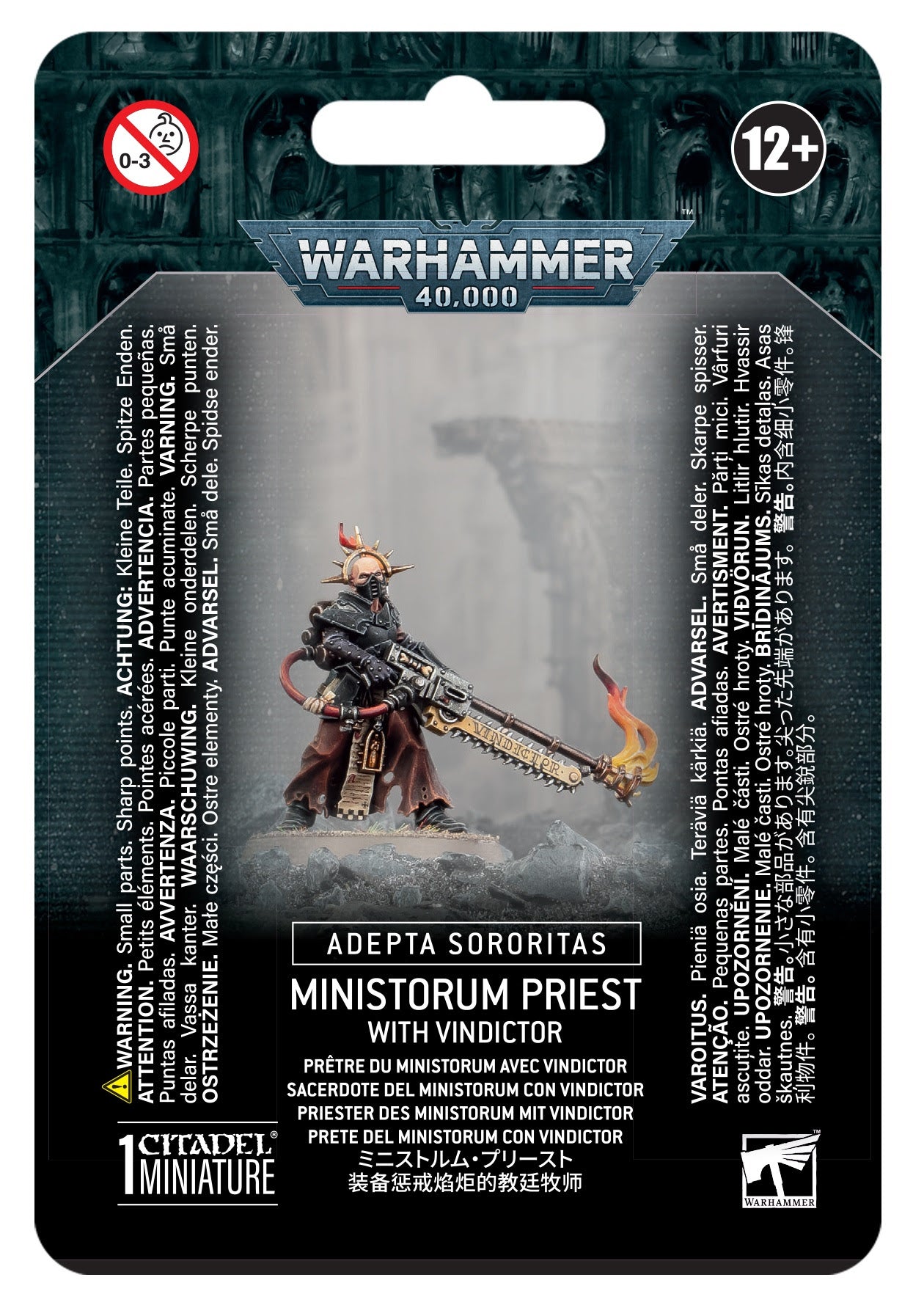 Adepta Sororitas: Ministorum Priest With Vindictor - Wargames Warehouse