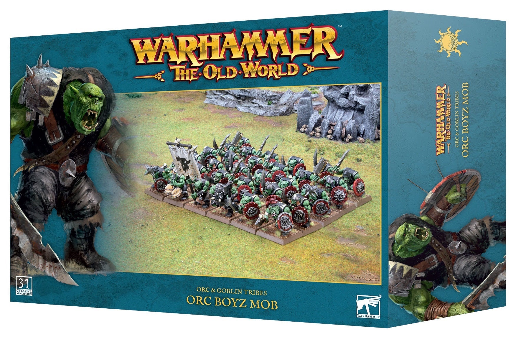 Orc & Goblin Tribes: Orc Boyz Mob - Wargames Warehouse