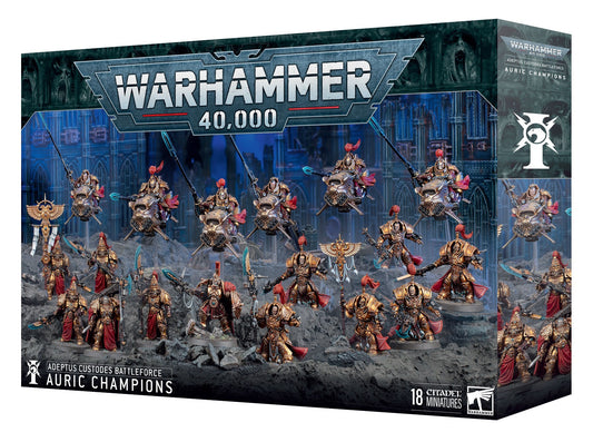 Custodes Battleforce: Auric Champions - Wargames Warehouse