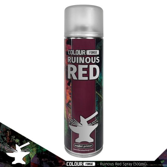 Aerosol - Ruinous Red 500Ml - Wargames Warehouse