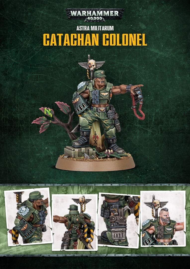 Astra Militarum: Catachan Colonel - Wargames Warehouse