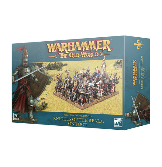 Bretonnia: Knights Of The Realm On Foot - Wargames Warehouse