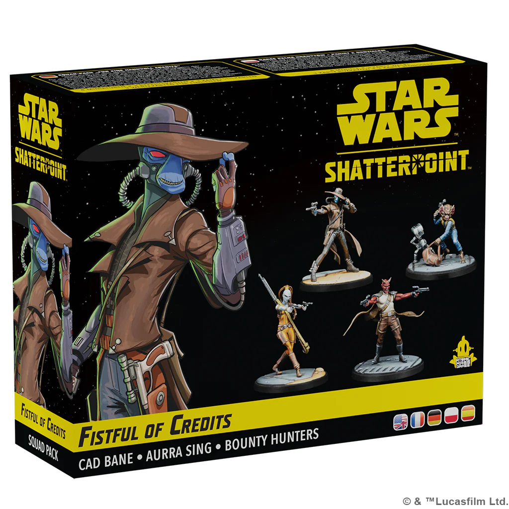 Shatterpoint Fistful Of Credits Cad Bane Squad - Wargames Warehouse